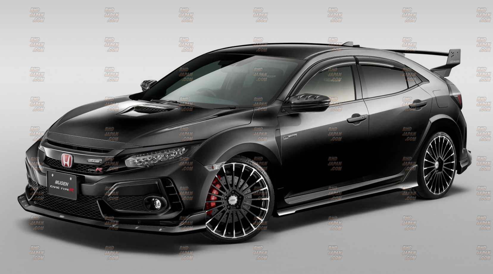 Mugen Wing Spoiler Dry Carbon Fiber - Civic Type-R FK8 - RHDJapan
